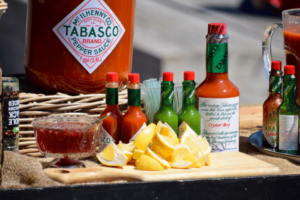 I’m kicking-up my stories with a bushel of hot chilies, a gallon of Tabasco® sauce, and a heaping cup of cayenne pepper!