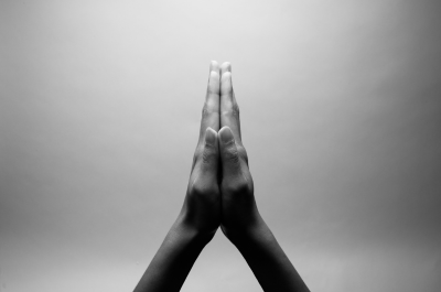 Breathing fresh air: pray
