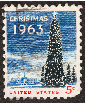 Christmas in the USA circa 1963