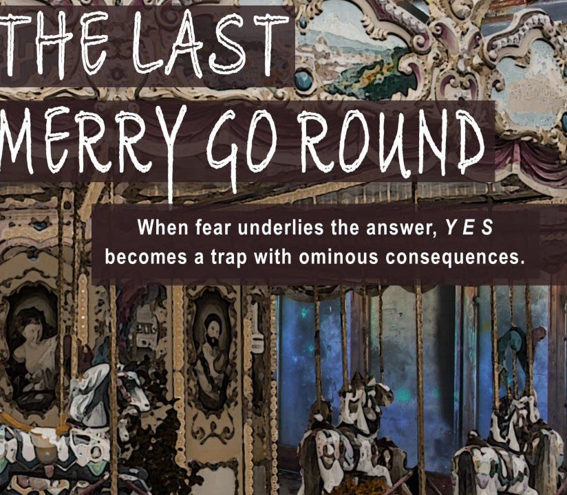 Book Cover Art for The Last Merry Go Round written by c.l. charlesworth due out end of November 2019