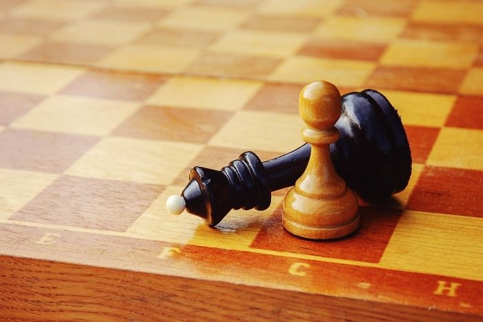 What is your endgame? Image of chessboard